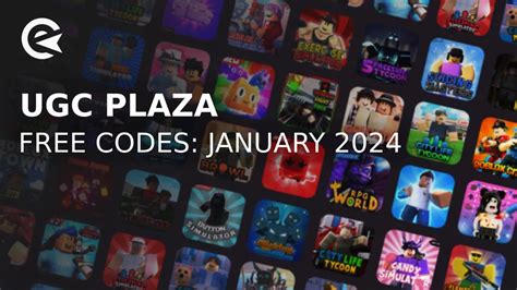 ugc plaza codes 2024